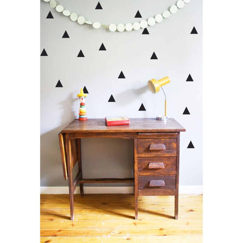 Sticker triangles noir Funambulus