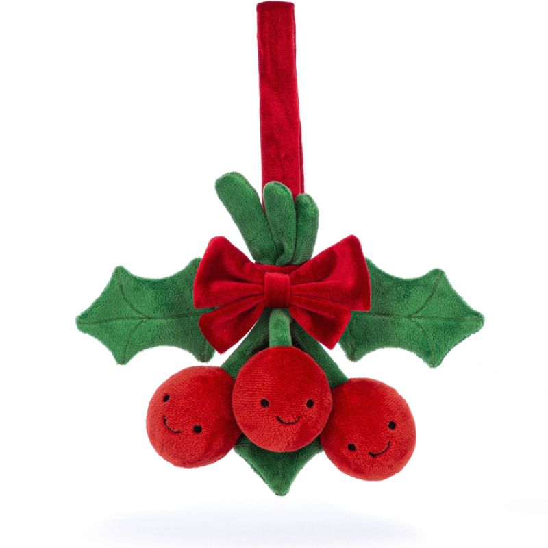 Houx Holly à suspendre (22 cm) Jellycat