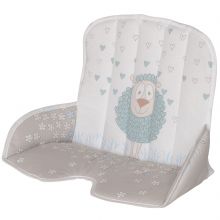 Coussin de chaise haute tissu Tamino mouton  par Geuther