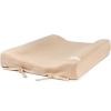 Housse de matelas à langer Lin français sand (50 x 70 cm)  par Nobodinoz
