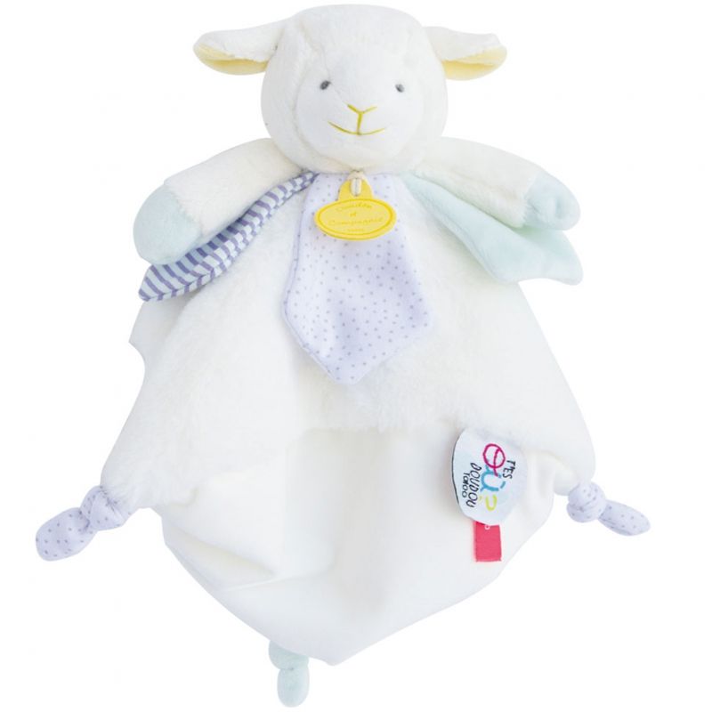 Doudou plat Tatoo super doudou agneau (28 cm) Doudou et Compagnie