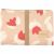 Variation Rouge du produit Tapis à langer imperméable Hyde Park Red Tulips de la marque Nobodinoz