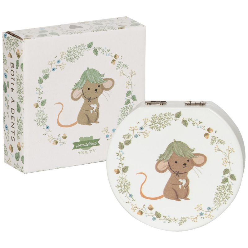 Boîte à quenottes souris automnale Amadeus Les Petits Packaging 3