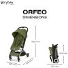 Poussette Ultra Compacte Orfeo 2026 châssis Taupe Moss Green Cybex Produit 4