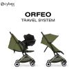 Poussette Ultra Compacte Orfeo 2026 châssis Taupe Moss Green Cybex Produit 5