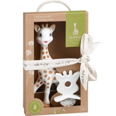 Sophie la Girafe - Coffret cadeau Sophie la Girafe jouet de dentition en  caoutchouc et doudou