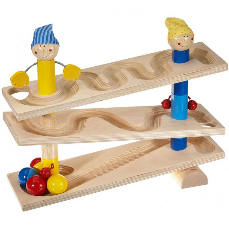 Toboggan à billes XXL premier âge Haba