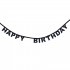 Guirlande Happy Birthday noire - My Little Day Guirlande Happy Birthday noire - My Little Day