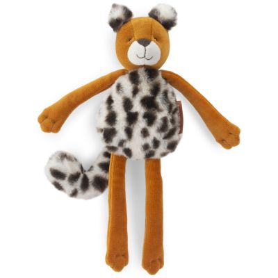 Doudou hochet léopard Taïgo La forêt Mawa (24 cm) Moulin Roty