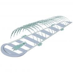 Tapis de glisse arroseur Crocodile - Swim Essentials