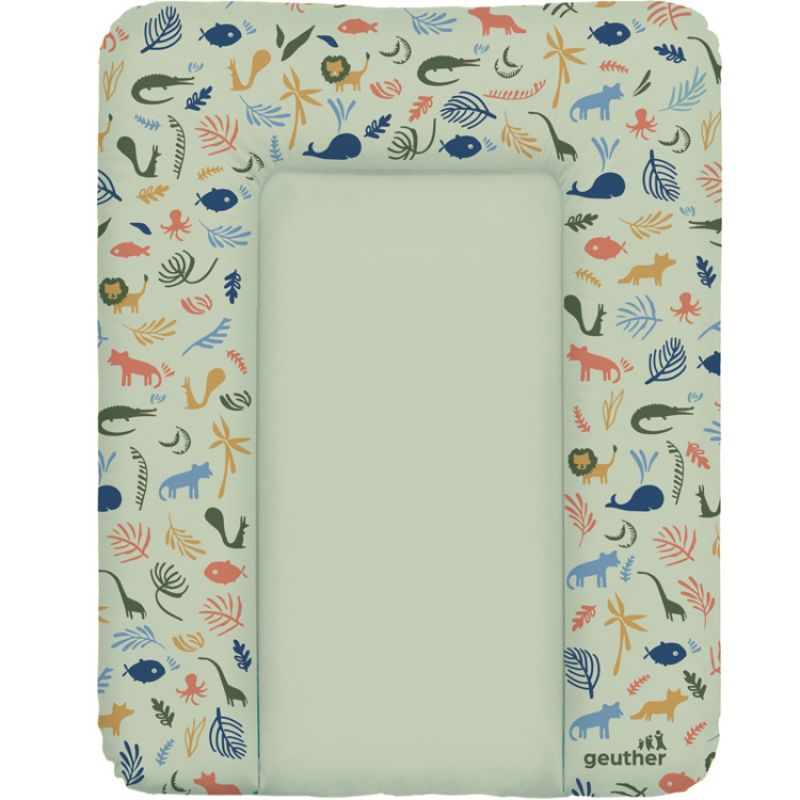 Matelas à langer vert animaux (52 x 75 cm) Geuther