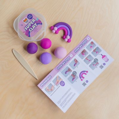 Set créatif en argile Twilight violets et recharge