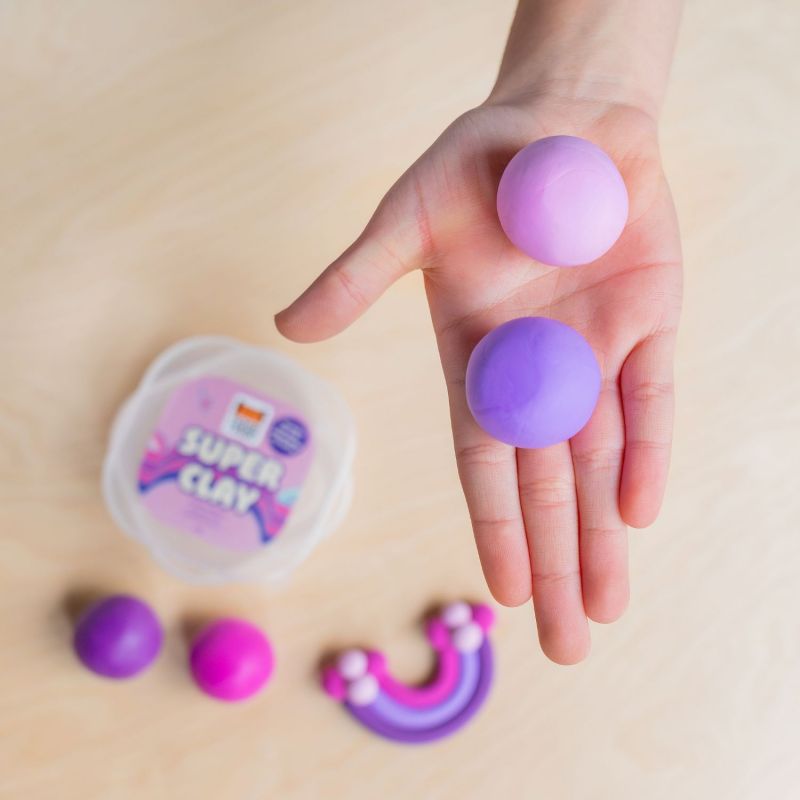 Set créatif en argile Twilight violets et recharge Tiger Tribe Ambiance 4