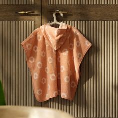 Poncho de bain en éponge Flower (1-3 ans)