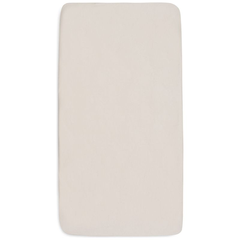 Lot de 2 draps housses en jersey pour matelas de parc Oatmeal-Sand (75 x 95 cm) - Reconditionné Jollein Produit 4