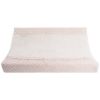 Housse de matelas à langer Happiness Vieux rose/Ecru (45 x 70 cm) - Baby's Only