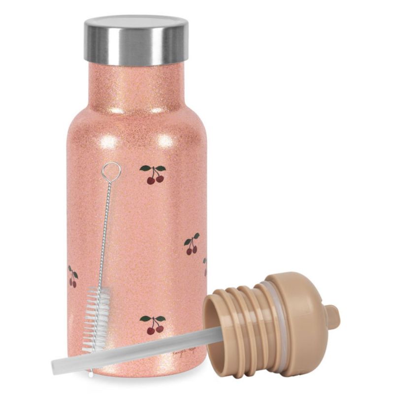 Gourde à paillettes Cherry (350 ml) Konges Sløjd Produit 1