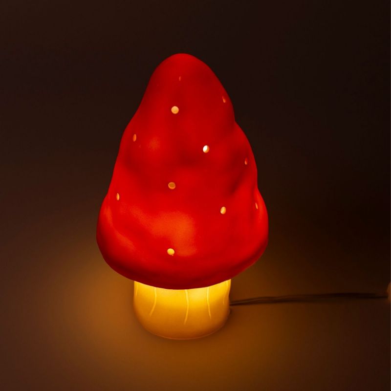 Petite lampe veilleuse champignon Rouge Egmont Toys Ambiance 6
