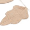Guirlande de feuilles Lin français sand (128 cm)  par Nobodinoz