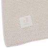 Couverture en tricot Basic Knit Oatmeal (100 x 150 cm) Jollein Produit 5
