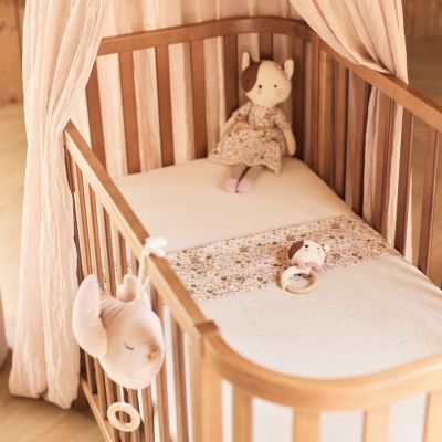 Couverture en tricot Basic Knit Oatmeal (100 x 150 cm)