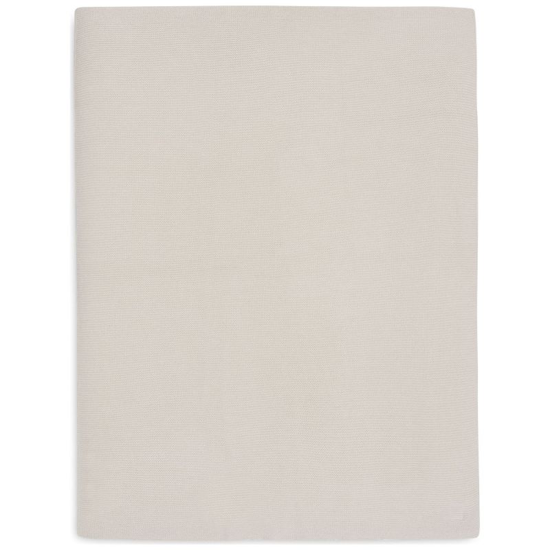 Couverture en tricot Basic Knit Oatmeal (100 x 150 cm) Jollein Produit 3
