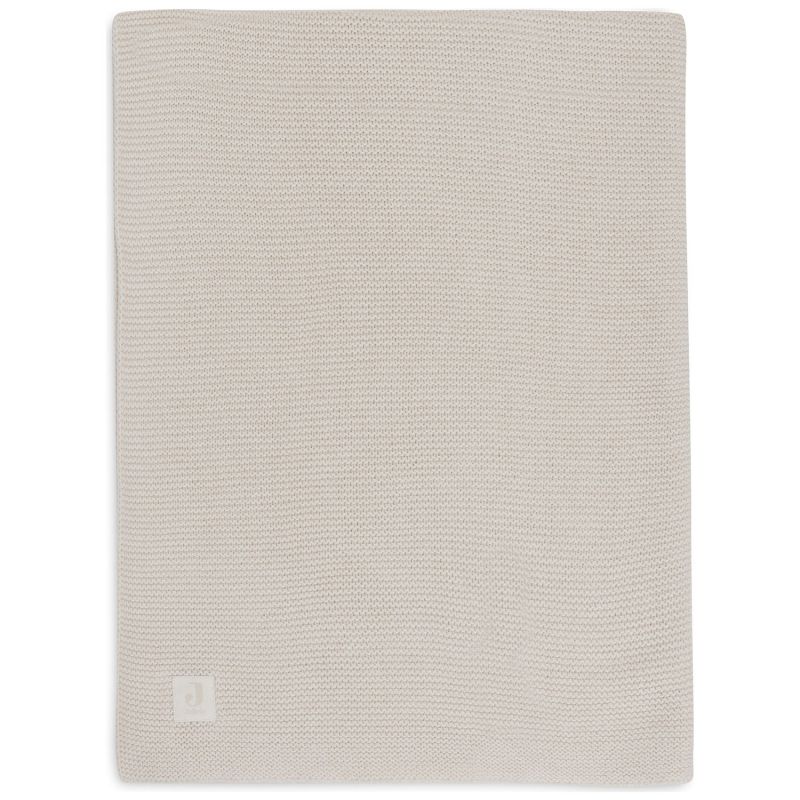 Couverture en tricot Basic Knit Oatmeal (100 x 150 cm) Jollein Produit 4