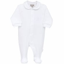 Pyjama léger interlock blanc (6 mois : 68 cm)  par Cambrass