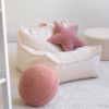 Coussin étoile Guava Pink molletonné Wigiwama Ambiance 4