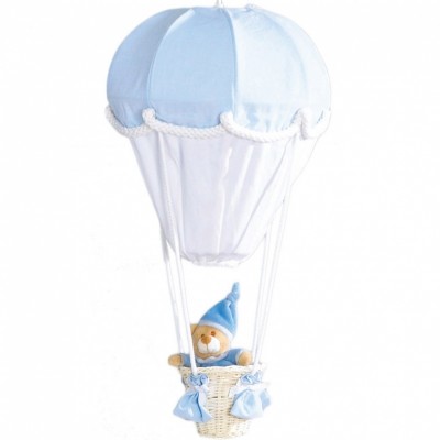 Lampe montgolfière Ciel et blanc Domiva