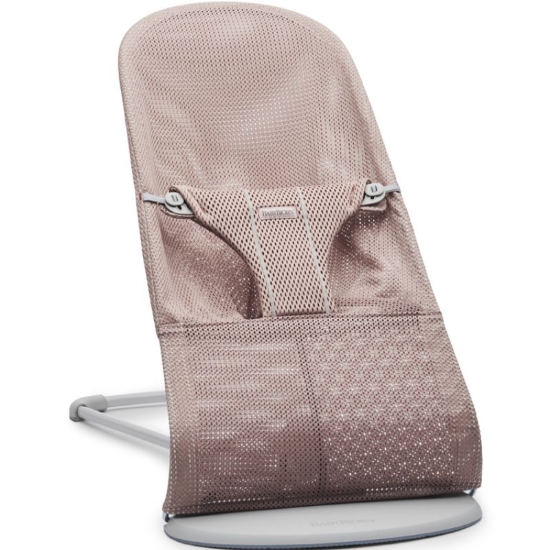 Transat Bliss à balancement Mesh 3D rose BabyBjörn