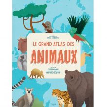 Livre Le grand atlas des animaux  par Editions Kimane