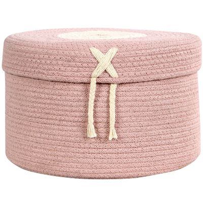 Panier de rangement Candy Box rose (20 x 30 cm) Lorena Canals
