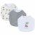 Variation Ecru,vert, marron du produit Set 3 bavoirs mousseline Cute gorilla de la marque Noukie's