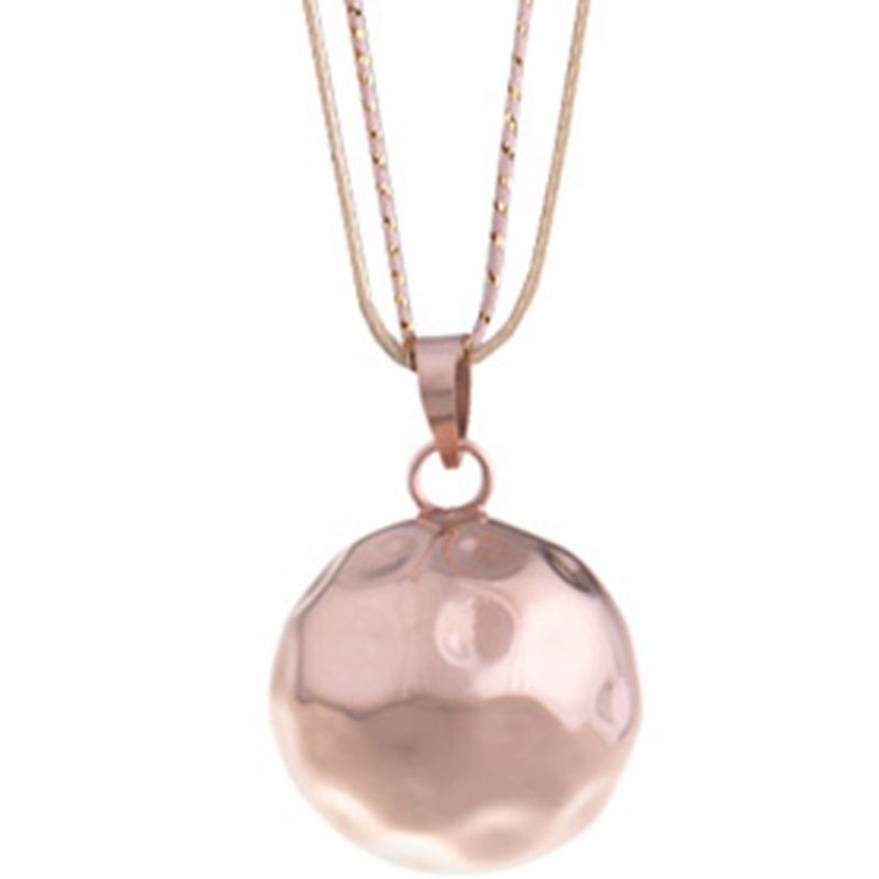 Bola sur cordon Julia (plaqué or rose 750°) Nativee
