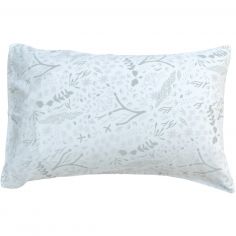 Taie d'oreiller en coton bio Yukari Tilleul (40 x 60 cm) - Kadolis