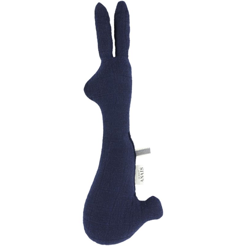 Hochet lapin Bliss bleu (30 cm) Les Rêves d'Anaïs
