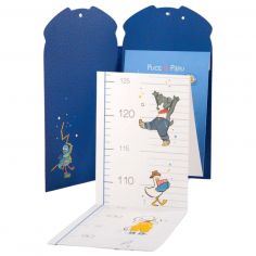 Toise carnet Puce et Pilou (138 cm)