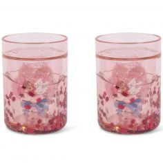 Lot de 2 gobelets Glitter Over The Rainbow - Konges Slojd