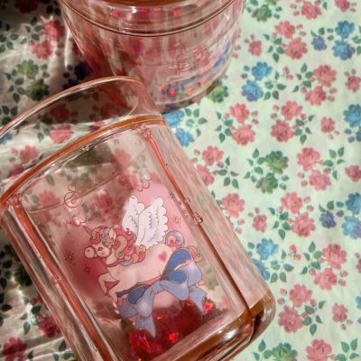 Lot de 2 gobelets Glitter Over The Rainbow