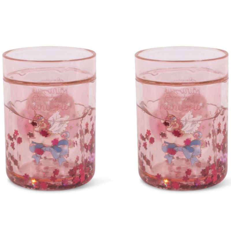 Lot de 2 gobelets Glitter Over The Rainbow Konges Slojd Produit 1