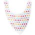 Bavoir bandana avec anneau de dentition étoiles - Babycalin Bavoir bandana avec anneau de dentition étoiles - Babycalin