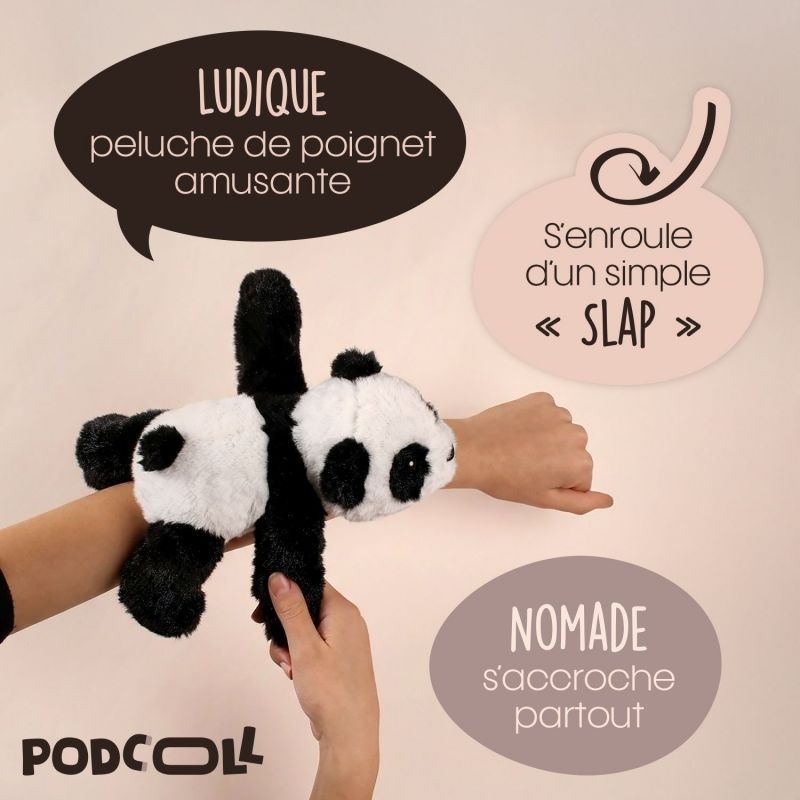 Bracelet PODCOLL Slap Panda Histoire d'Ours Ambiance 3
