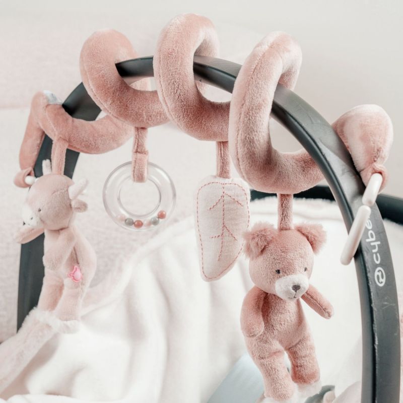 Spirale d'activités rose Fluffy Orso et Lily Noukie's Ambiance 2