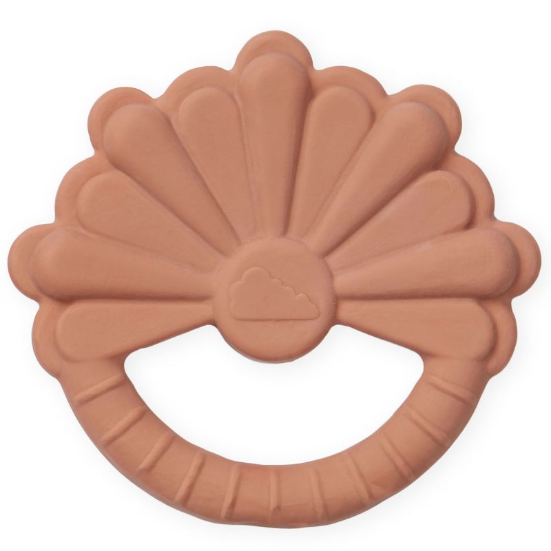 Anneau de dentition en caoutchouc fleur mocca Cam Cam Copenhagen