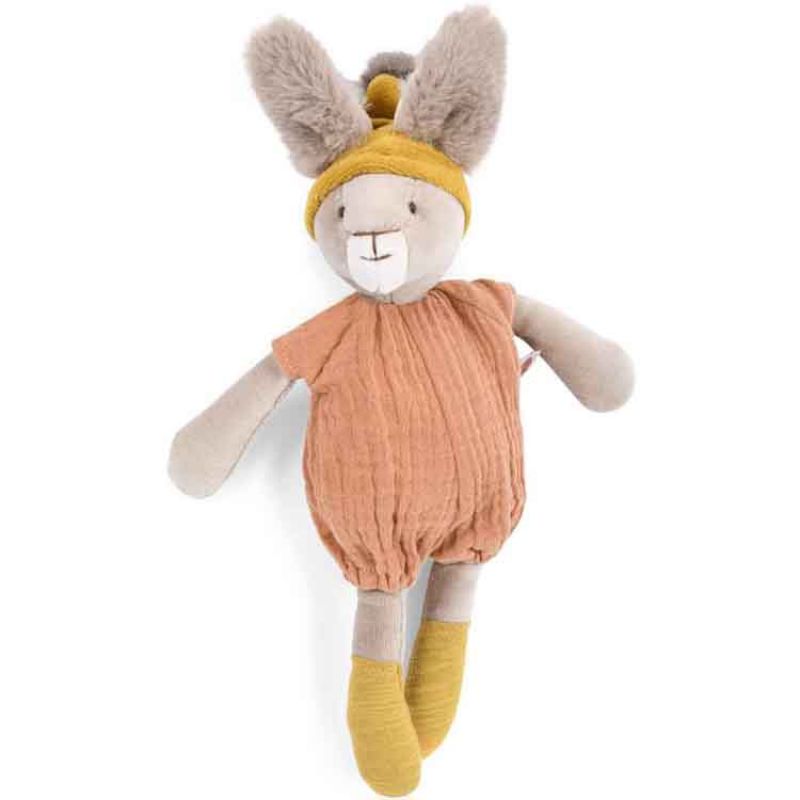 Peluche Petit lapin argile Trois petits lapins (32 cm) Moulin Roty