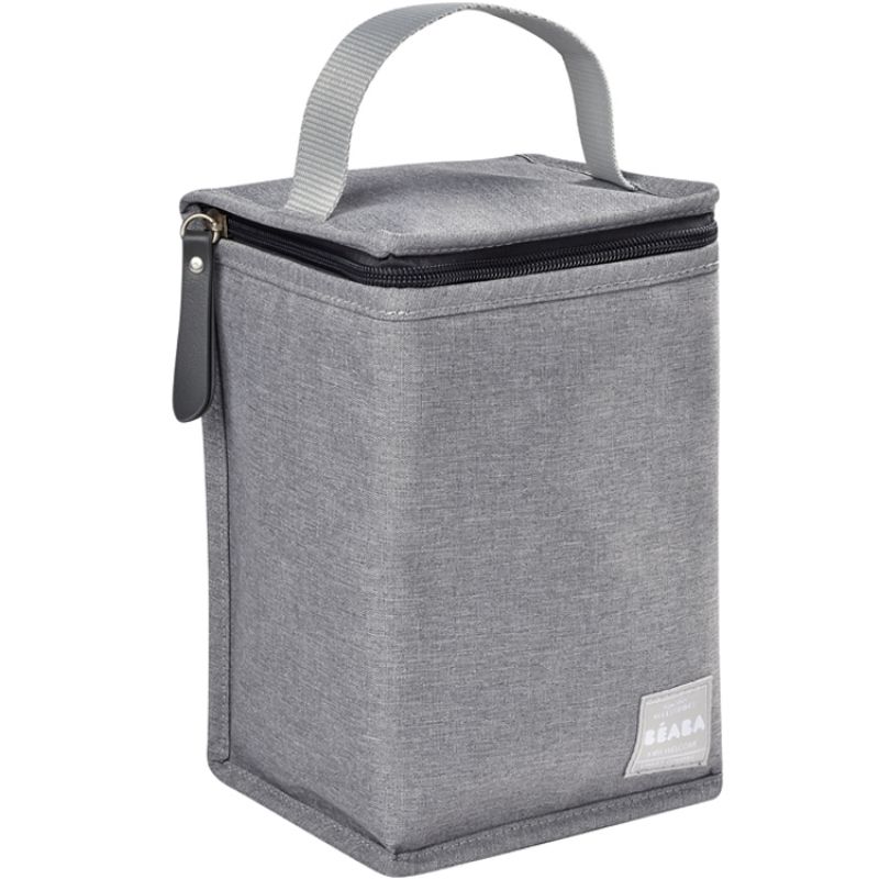 Sac isotherme gris chiné Béaba