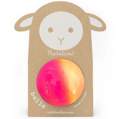 Ballon gum Rose et Orange (10 cm)