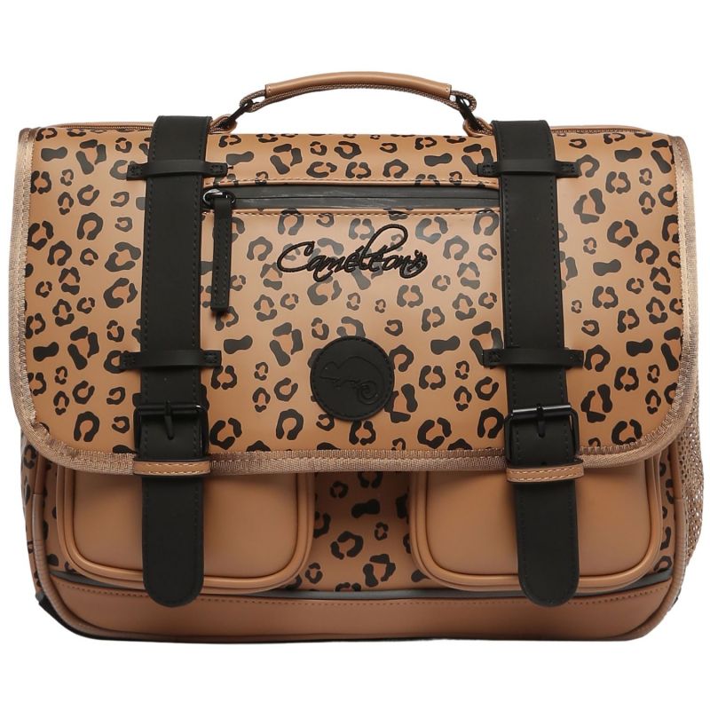 Cartable A4 primaire Tan Leopard (38 cm) Caméléon Produit 1