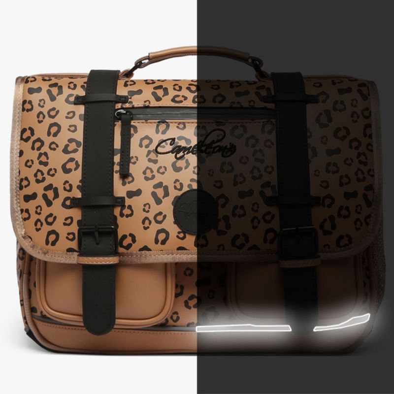 Cartable A4 primaire Tan Leopard (38 cm) Caméléon Produit 6